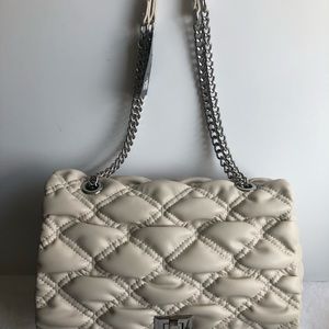 INC International Concepts Ajae Quilted Flap Crossbody, NWT